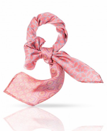 Шейный Платочек Женский SS.KV-SMALL.FLORE/PINK